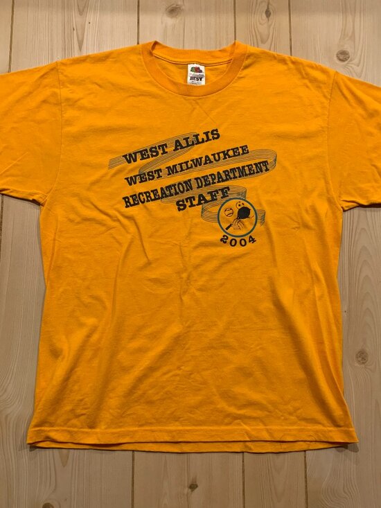 Fruit of the Loom Other - Vintage Y2K West Allis West Milwaukee Recreation Department Staff 2004 T-Shirt L
